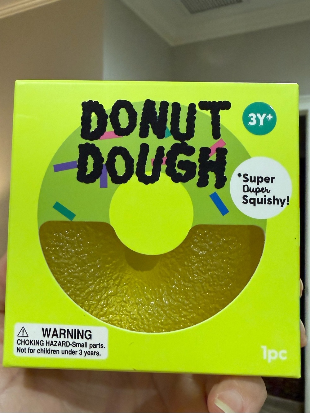 Super Squishy Toy - Yellow
